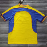 2001/02 Colombia Home Yellow Retro Soccer Jersey