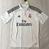2014/15 RM Home White Retro Soccer Jersey