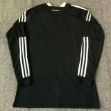 2008/09 RM Away Black Retro Long Sleeve Soccer Jersey