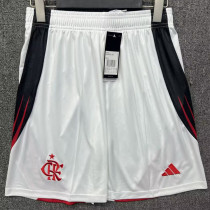 2025/26 Flamengo Home White Shorts pants