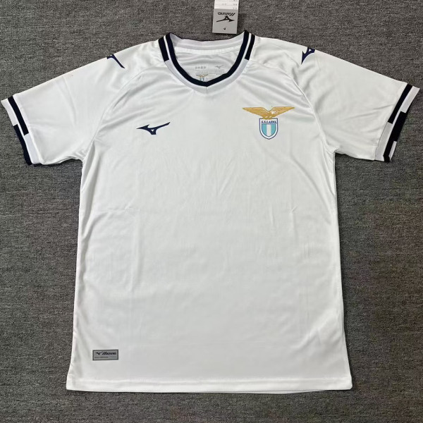 2025/26 Lazio Away White Fans Soccer Jersey