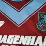 1993/94 West Ham Home Retro Soccer Jersey