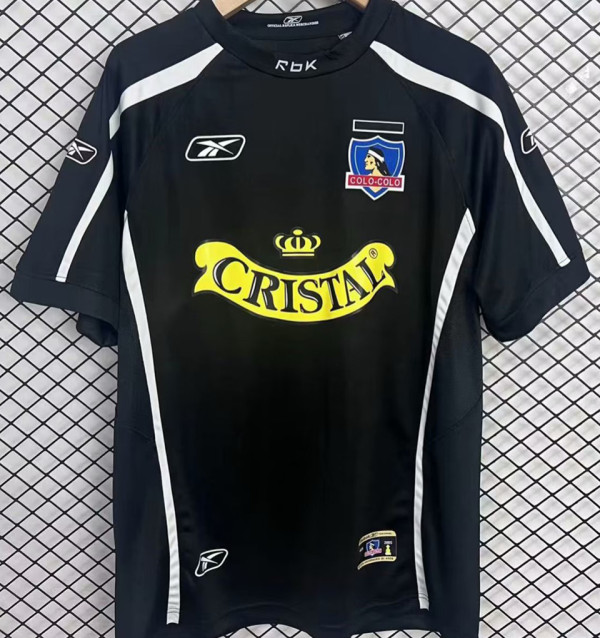 2005 Colo-Colo Away Black Retro Soccer Jersey
