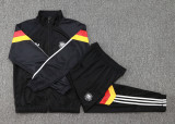 2025 Germany  Black Jacket Tracksuit