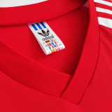 1982 Wales Home Red Retro Soccer Jersey