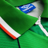 1994/96 Ireland Home Green Retro Soccer Jersey