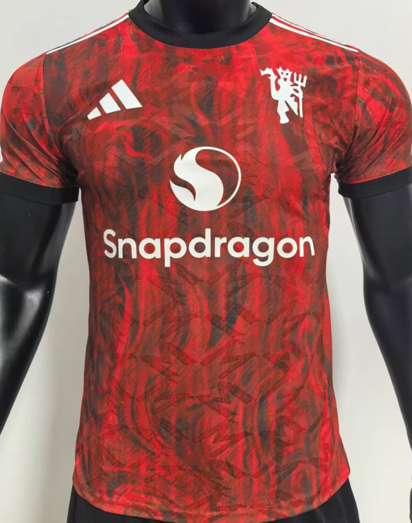 2025 M Utd Special Edition Player Version  Soccer Jersey