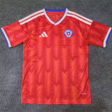 2025/26 Chile Home Red Fans Soccer Jersey