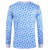 1990/92 M Utd Away Long Sleeve Retro Soccer Jersey