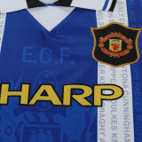 1995/1996 M Utd Third Retro Kids Soccer Jersey