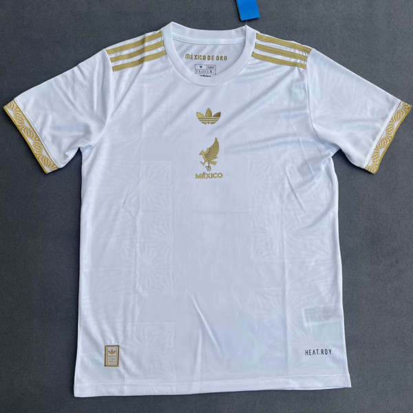 2025 Mexico White Special Edition México de Oro Fans Soccer Jersey