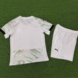 2025/26 Portugal Away White Player Version Kids Jersey 球员版童装