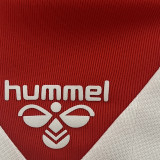 1988 Denmark Away White Retro Soccer Jersey