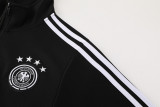 2024 Germany Black Jacket Tracksuit