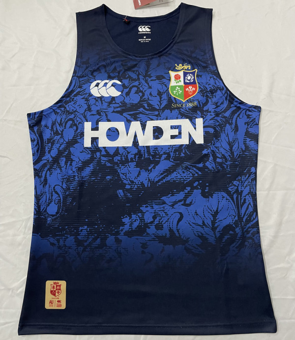 2025 The British & Irish Lions Vest Rugby Shirt 红狮子