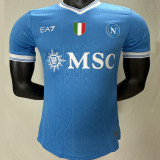 2025/26 Napoli Home Blue Player Version Soccer Jersey