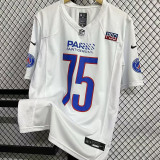 2025/26 PARIS # 75 White NFL Jersey