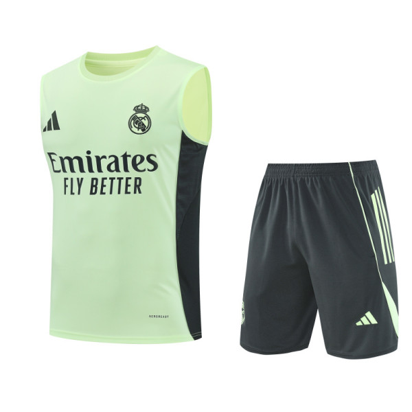 2025/26 RM Light Green Vest Training Jersey(A Set)