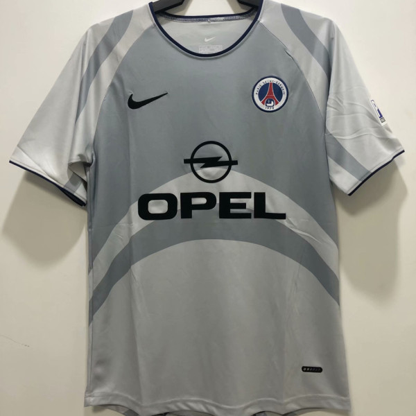 2001/2002 PSG Away Retro Soccer Jersey