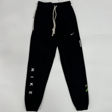 2025 Nk~ Black Pure Cotton Sports Trousers Zipper style