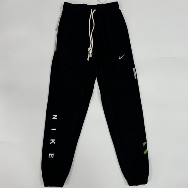 2025 Nk~ Black Pure Cotton Sports Trousers Zipper style