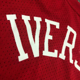 IVERSON # 3 76ers Red Mitchell Ness Retro Jerseys