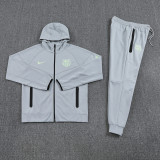 2025/26 BA Grey Hoody Zipper Jacket