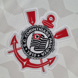 2012/13 Corinthians White Retro Soccer Jersey