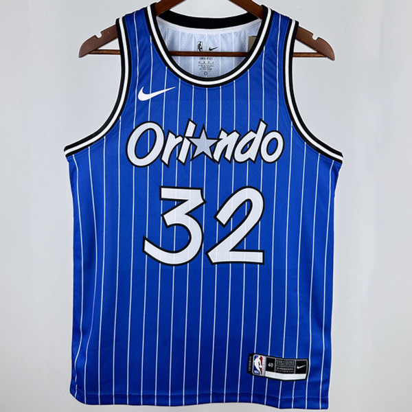 2019 Magic ONEAL #32 Royal Blue Retro NBA Jerseys