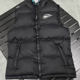 2026/27 NK Black Cotton Vest Jacket  J22001