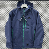 2026/27 AD Blue Outdoor Windbreaker  Y001