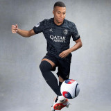2023/24 PSG 1:1 Quality Third Black Fans Soccer Jersey