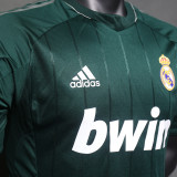 2012/13 RM Third Green Retro Player Version Long Sleeve Soccer Jersey 球员版