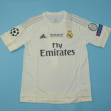 2015/16 RM White Home Retro Soccer Jersey