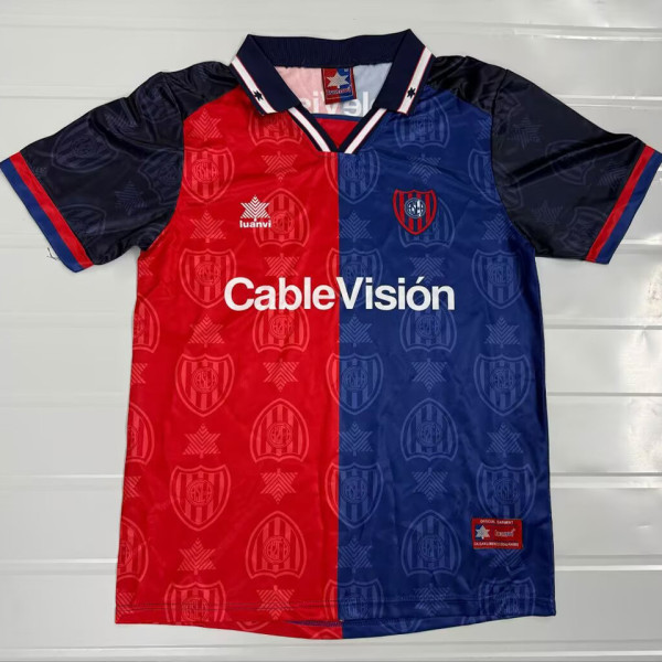 1999/2000 San Lorenzo Home Retro Soccer Jersey
