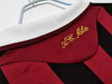 2009/10 AC Milan Home Long Sleeve Retro Soccer Jersey