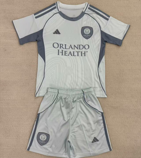 2025/26 Orlando City Kids Training Soccer Jersey 奥兰多