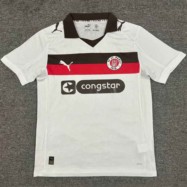2025/26 ST Pauli Away Fans Soccer Jersey  圣保利