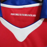 2014 Chile Home Red Retro Soccer Jersey