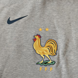 2025 France Grey Hoody 硅胶