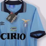 1996/1997 Lazio Home Retro Soccer Jersey