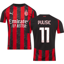 PULISIC #11 AC Milan 1:1 Quality Home Fans Soccer Jersey 2025/26 ★★