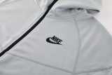 2025 NK~ Grey Hoody Zipper Jacket Tracksuit