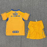 2025/26 U.A.N.L Tiger Home Yellow Kids Soccer Jersey