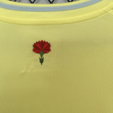 2024/25 Spain Away Yellow Kids Soccer Jersey