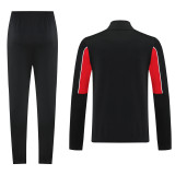 2025/26 AC Black Jacket Tracksuit
