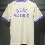 2025 RM White Cotton Retro Style Jersey