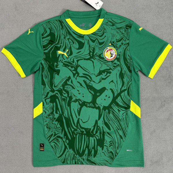 2025 Senegal Away Green Fans Soccer Jersey