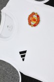 2025/26 M Utd White Vest Training Jersey(A Set)