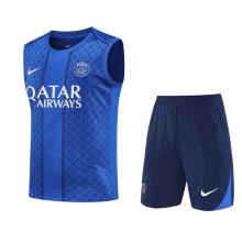 2025/26 PSG Baby Blue Vest Training Jersey(A Set)
